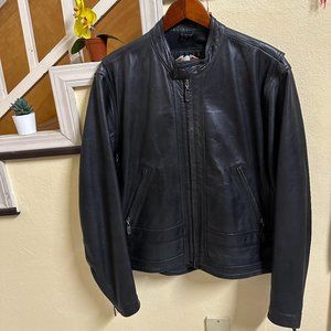 Men’s Harley, Davidson, Leather Motorcycle Jacket ( L )